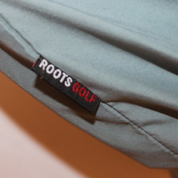 ROOTS GOLF GREEN ATHLETIC VEST JACKET LARGE MEN SLEEVELESS  RIBBED ZIPPER LINED - Picture 4 of 9